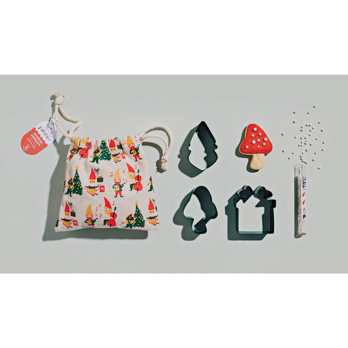 Ensemble de 3 emporte-pièces de Noël - Gnôme