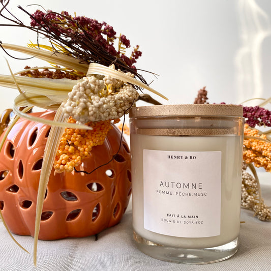 Bougie Automne