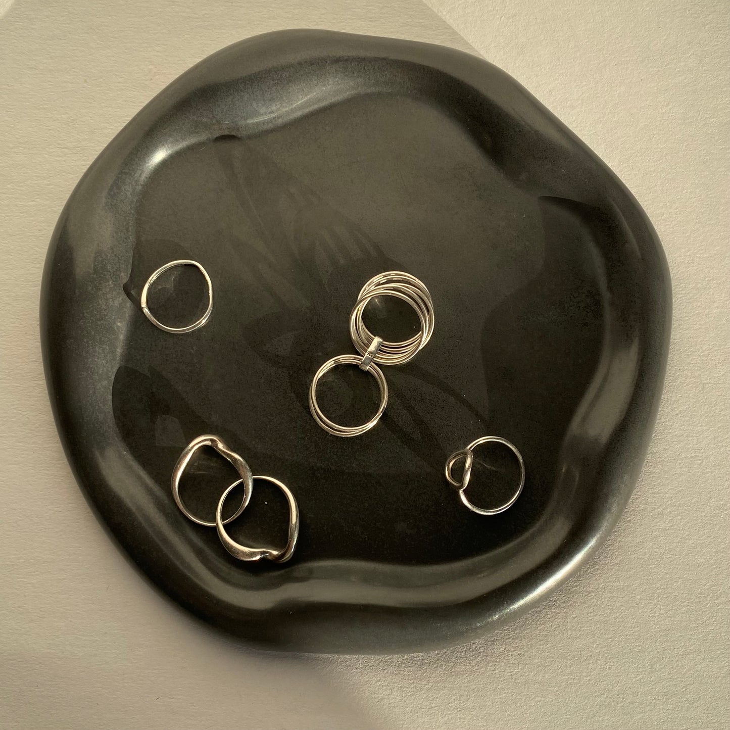 Plateau vide-poche - Noir Anthracite