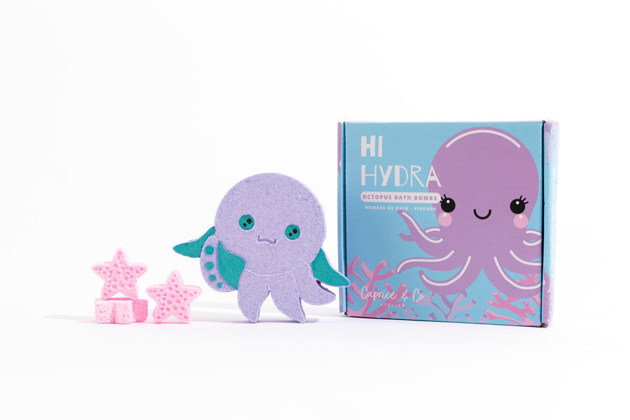Mega + Minis Bath Bomb Set - Hi Hydra!