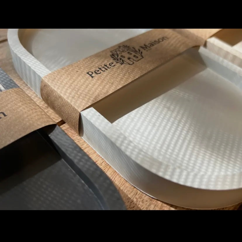 Plateau décoratif ovale