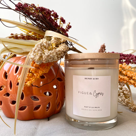 Bougie Figue & Cyprès