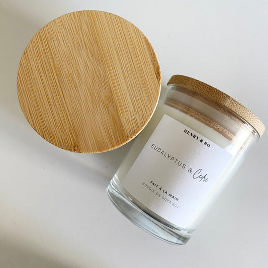 Bougie Eucalyptus & Cèdre
