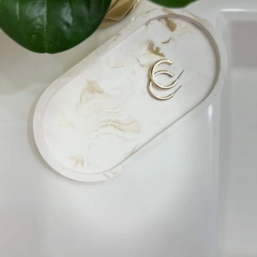 Decorative tray - Marble