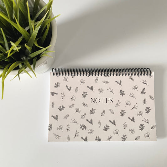 Cahier de notes - Feuillage