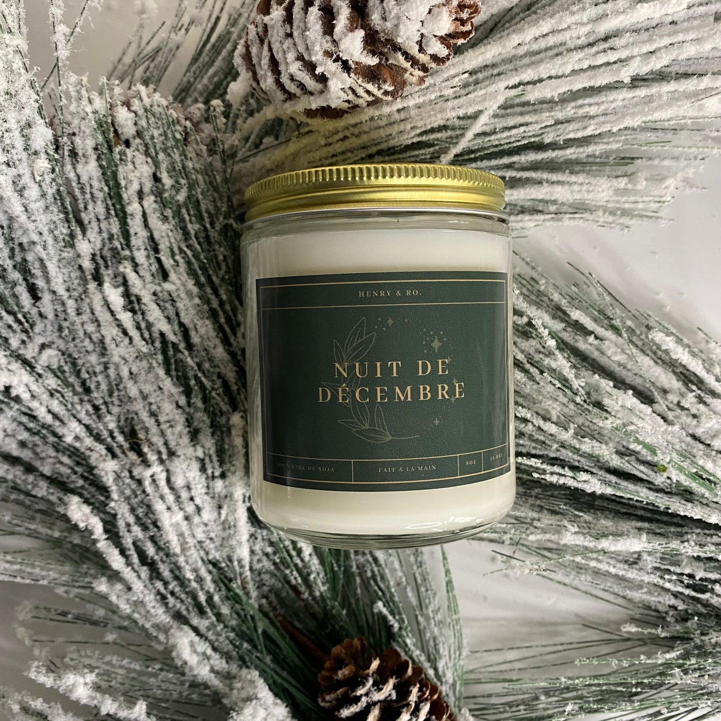 Bougie Nuit de décembre