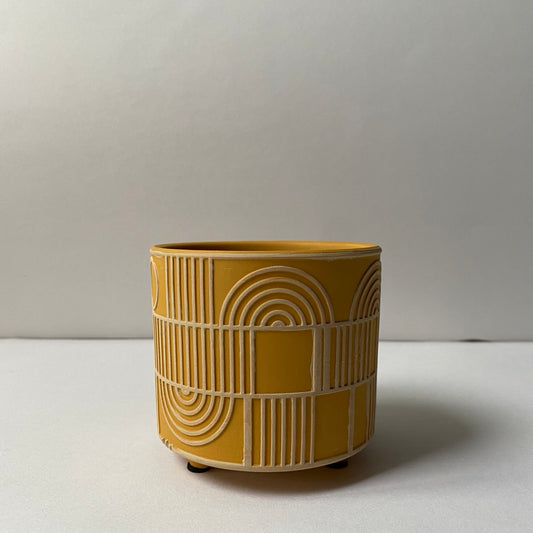 Cache-pot géométrique