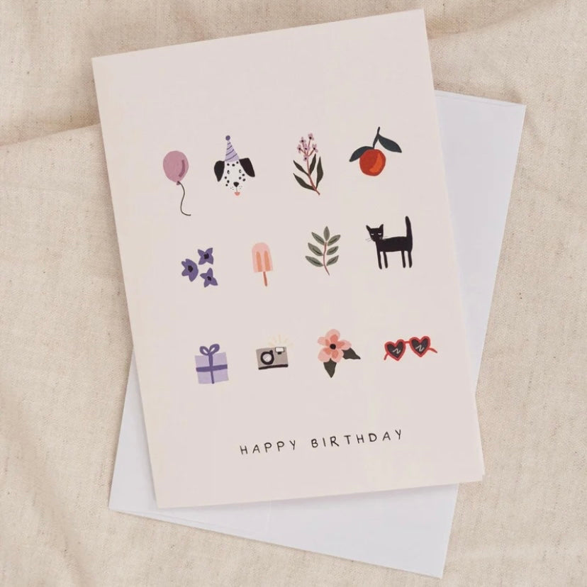 Greeting card - Happy Birthday