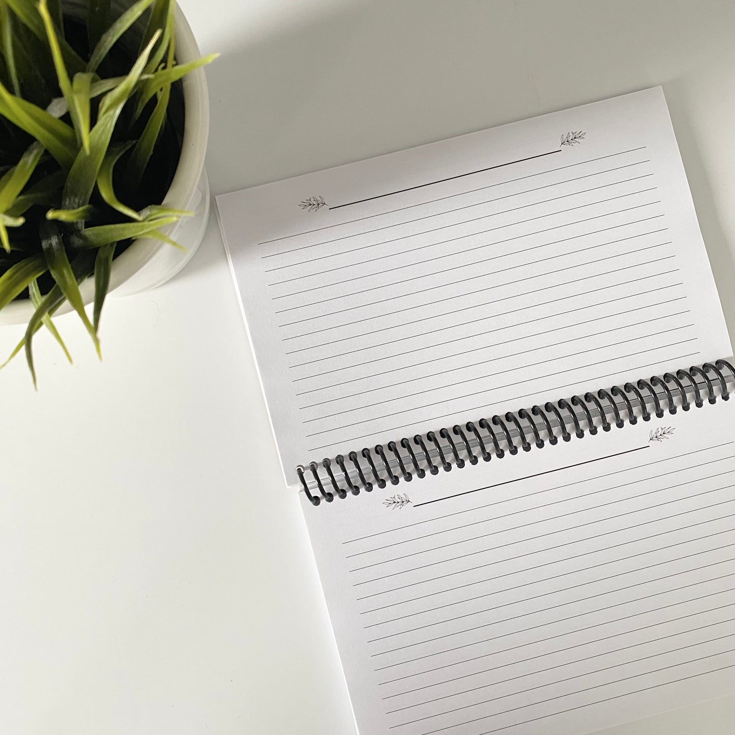 Cahier de notes - Feuillage