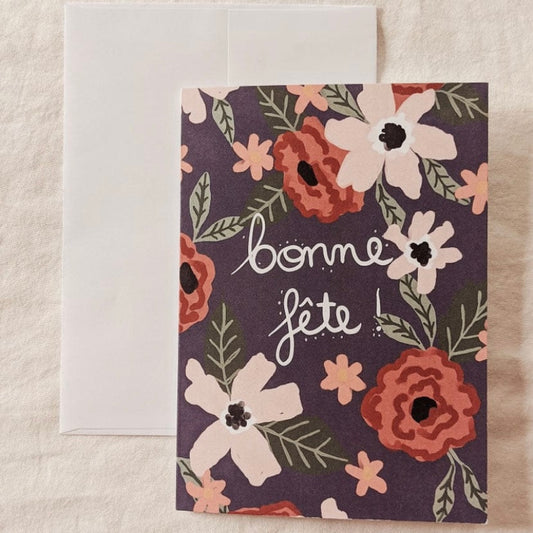 Carte de voeux - Bonne fête