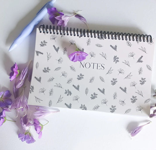 Cahier de notes - Feuillage