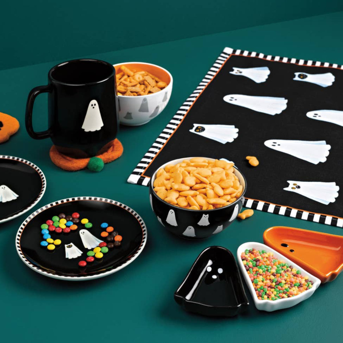 Ensemble de 4 bols Halloween