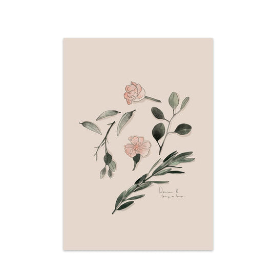 Illustration Plant composition