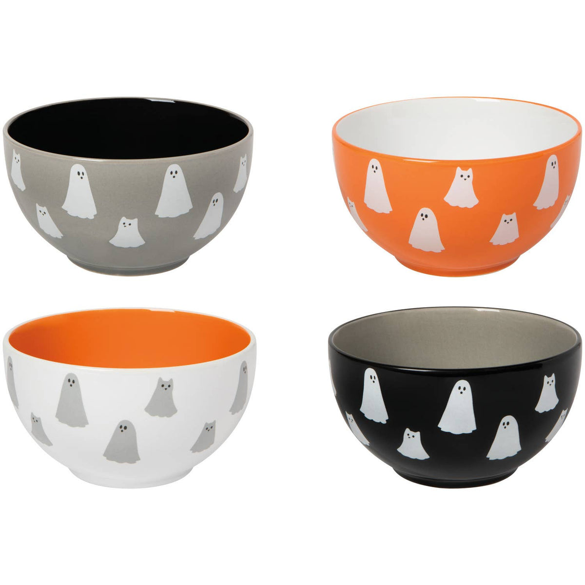 Ensemble de 4 bols Halloween