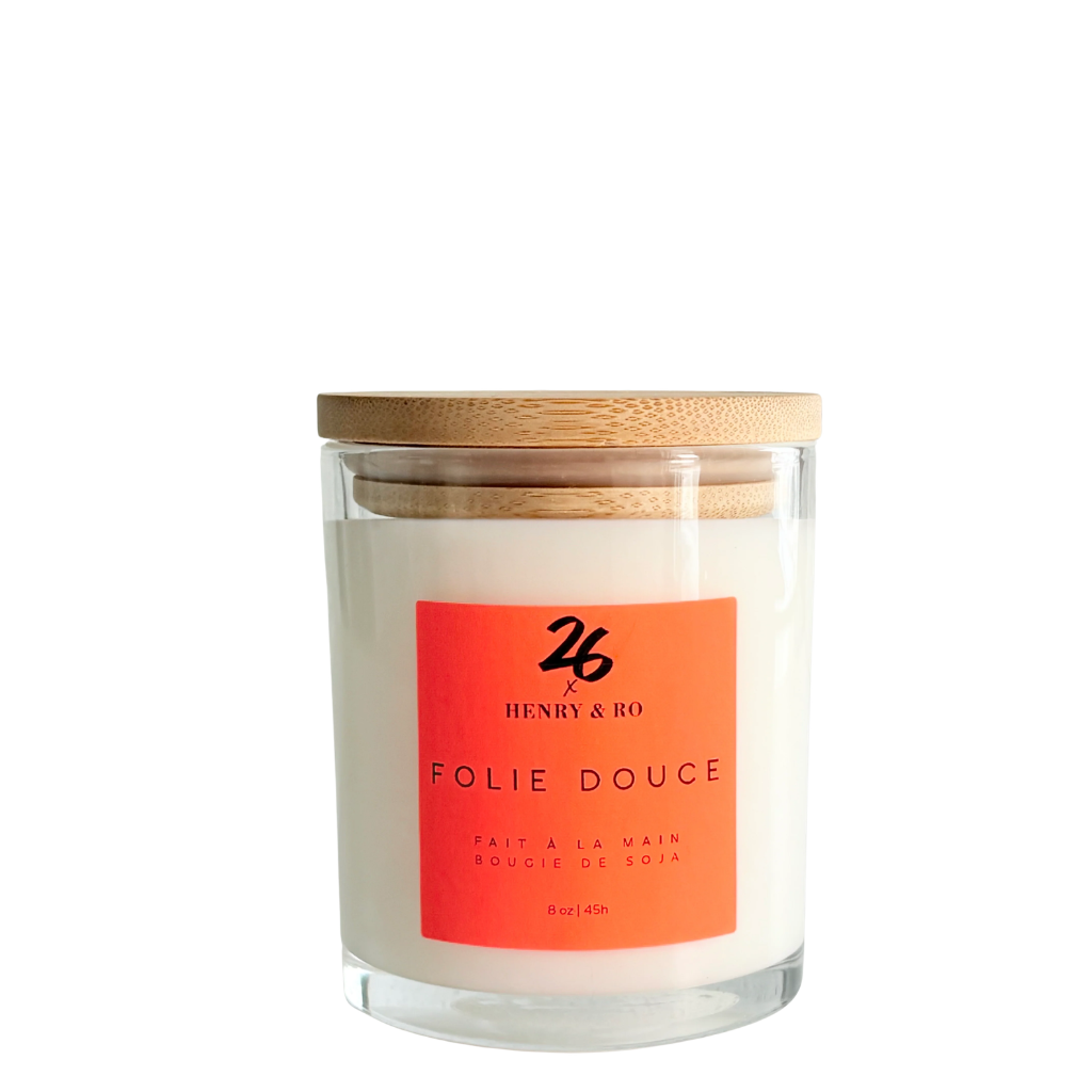 26 x Henry RO. | Bougie Folie Douce