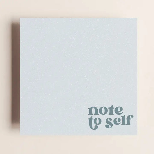 Bloc-notes autocollants - Note to self