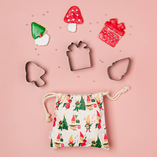 Ensemble de 3 emporte-pièces de Noël - Gnôme