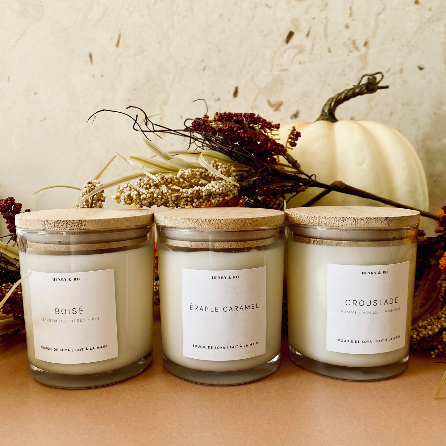 Bougie Érable Caramel
