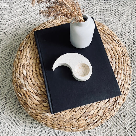 Terrazzo candle holder - Yin Yang