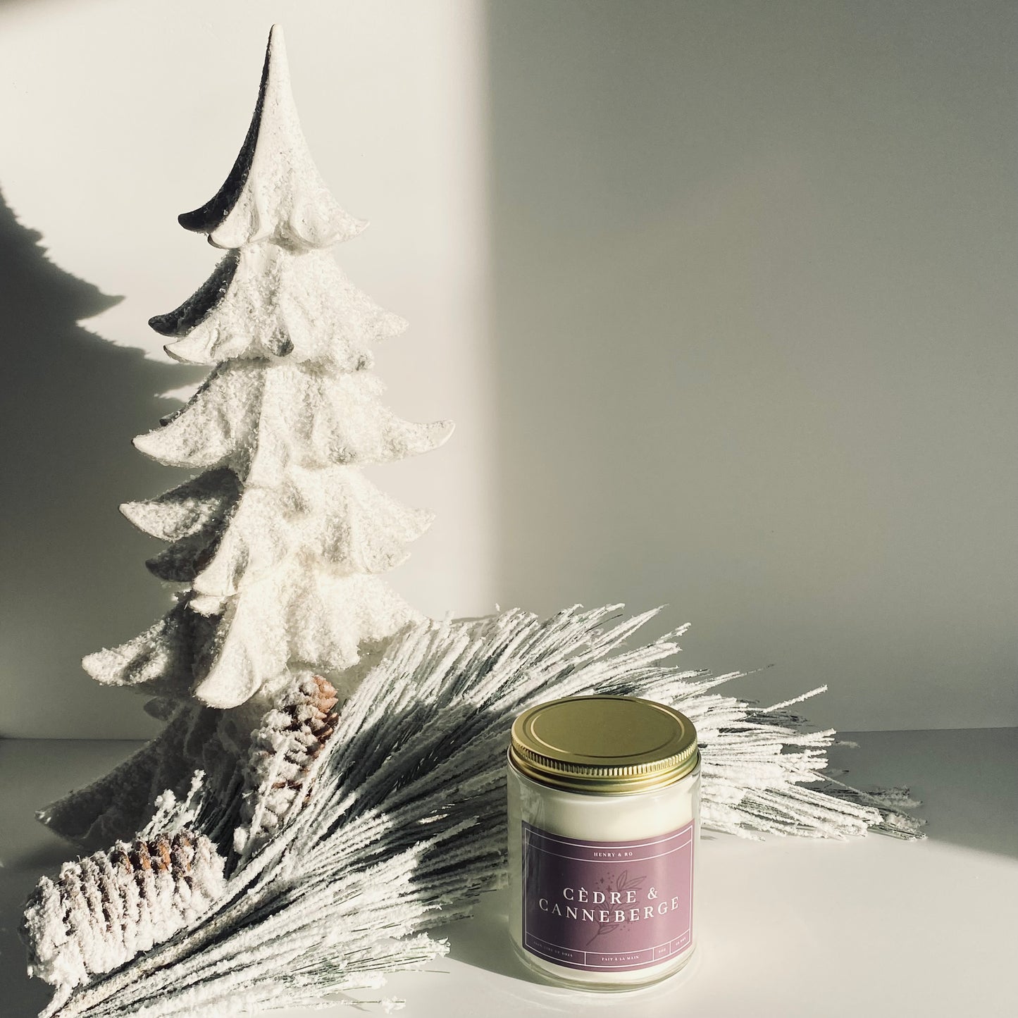 Bougie Cèdre & Canneberge