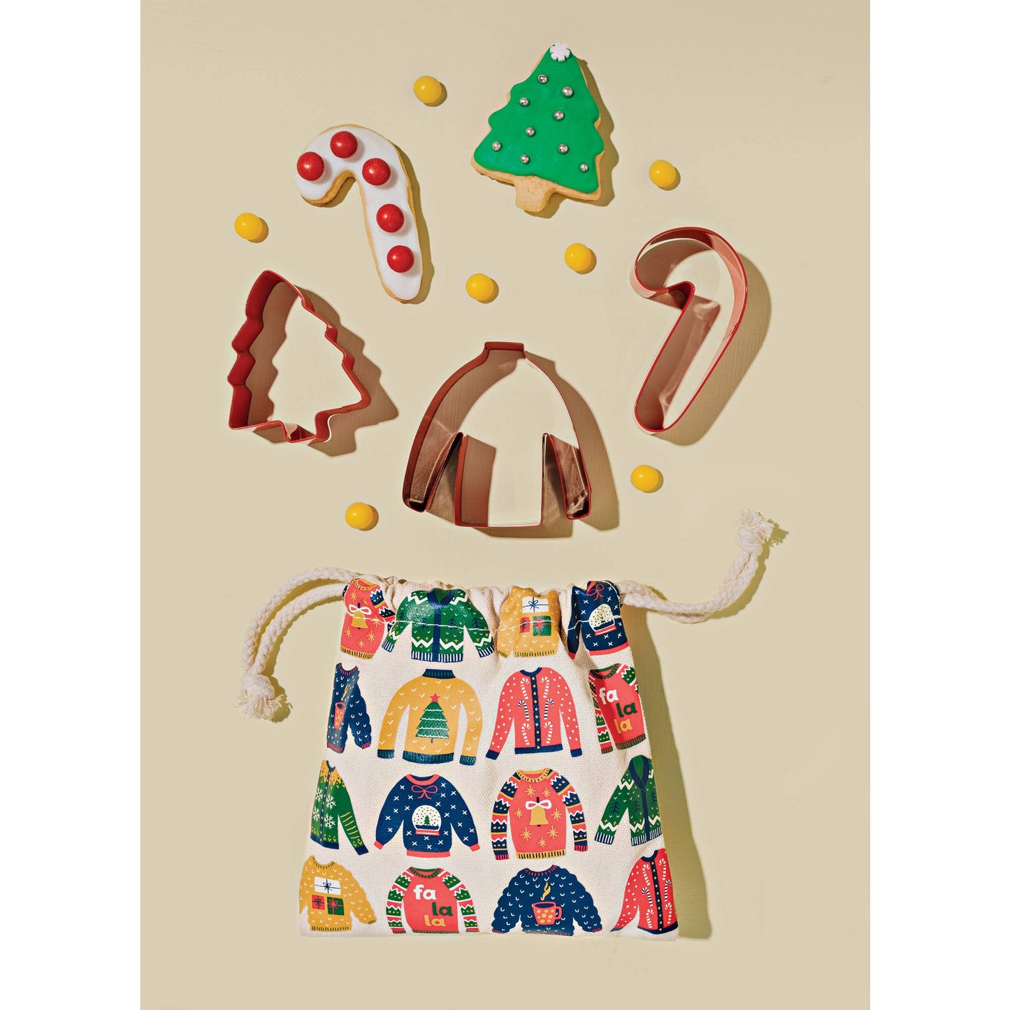 Ensemble de 3 emporte-pièces de Noël - Gnôme