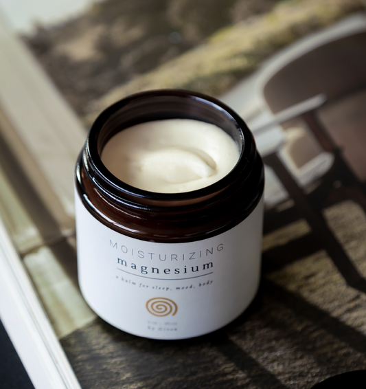 Crème hydratante au magnésium